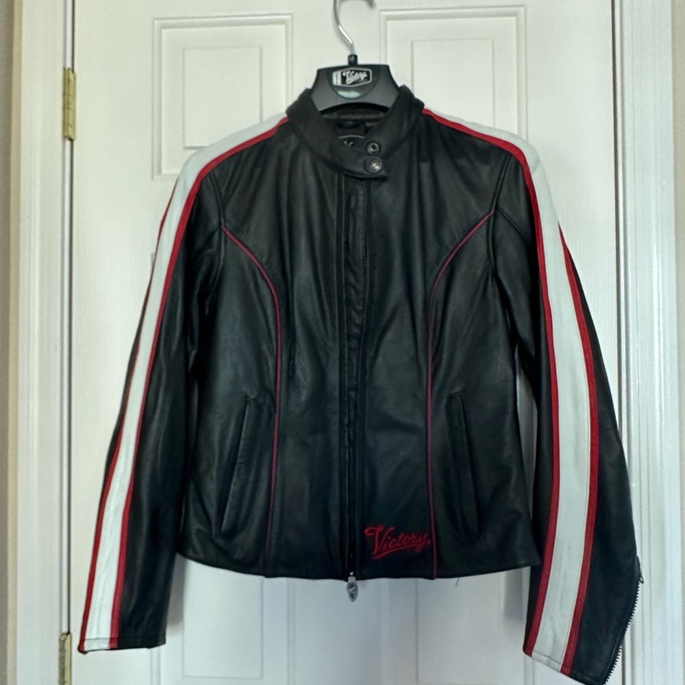 Classic ladies motorcyle jacket